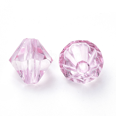 Transparent Acrylic Beads TACR-S146-10mm-02-1
