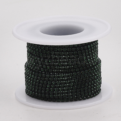 Electrophoresis Iron Rhinestone Strass Chains CHC-Q009-SS8.5-B02-1