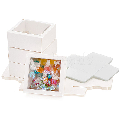 Cardboard Paper Gift Storage Boxes CON-WH0086-055A-1