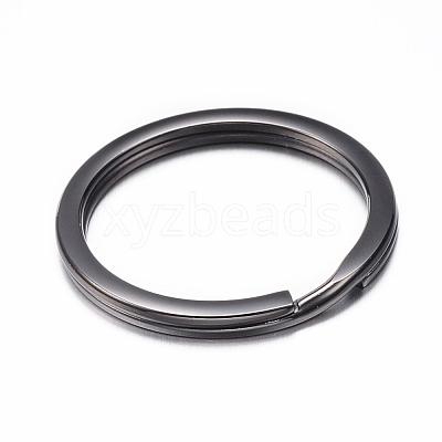 304 Stainless Steel Split Key Rings Ion Plating(IP) STAS-H383-29B-1