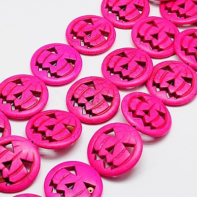 Synthetic Turquoise Beads Strands X-TURQ-G115-30mm-M-1