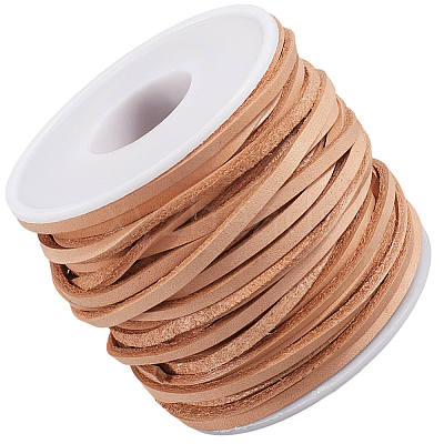 20 Yards Flat Leather Cords WL-CL0001-16C-1