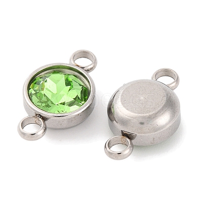 K9 Glass Connector Charms GLAA-G017-P13-1