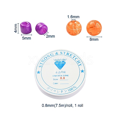 850Pcs Geometric Glass Seed & Polymer Clay Beads DIY-YW0002-75-1