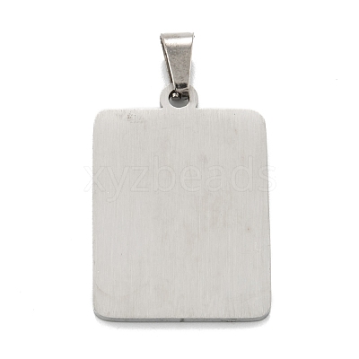 Non-Tarnish 304 Stainless Steel Pendants STAS-K216-48T-P-1