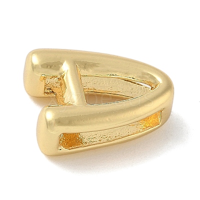 Brass Slider Charms KK-L243-33G-1