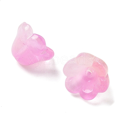 Transparent Glass Beads Caps X1-GLAA-B028-01A-1