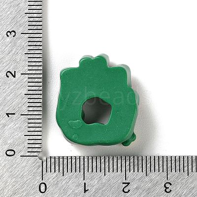 Christmas Theme Opaque Resin Cabochons LS-RESI-F053-B02-1