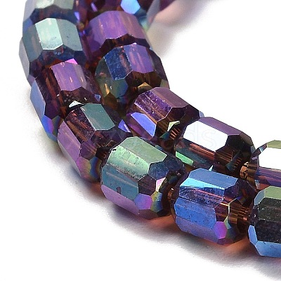 Electroplate Glass Beads X1-EGLA-D030-19E-1