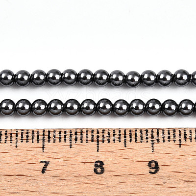 Baking Paint Pearlized Glass Pearl Bead Strands HY-N002-3mm-A02-1