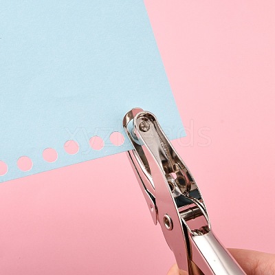 Iron Single Hole Paper Punchs X-TOOL-R089-02-1