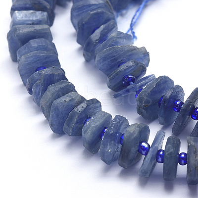 Natural Kyanite/Cyanite/Disthene Beads Strands G-K221-02A-1