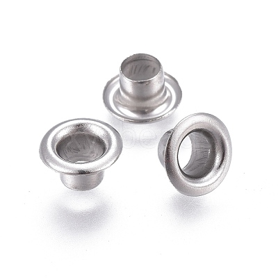 Tarnish Resistant European Style 201 Stainless Steel Eyelet Core STAS-L226-001P-1