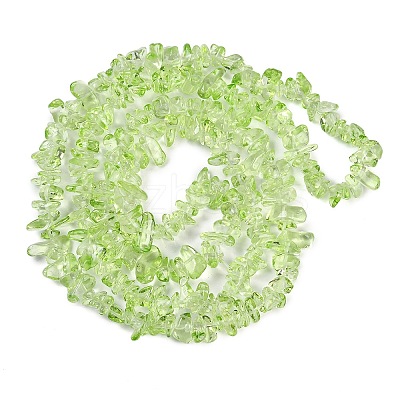 Transparent Glass Beads Strands GLAA-Z009-01H-1