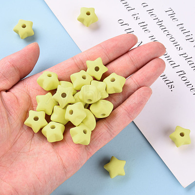 Acrylic Beads OACR-S039-01-85-1