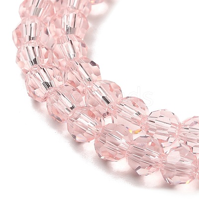 Transparent Glass Beads Strands EGLA-A035-T4mm-D20-1