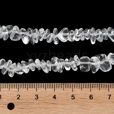 Spray Painted Transparent Glass Beads Strands GLAA-P060-01A-14-1