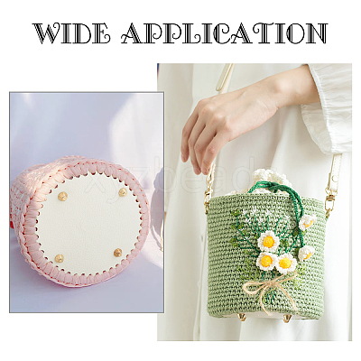 TPR Plastic Imitation Leather Bag Bottoms Set FIND-WH0013-95-1