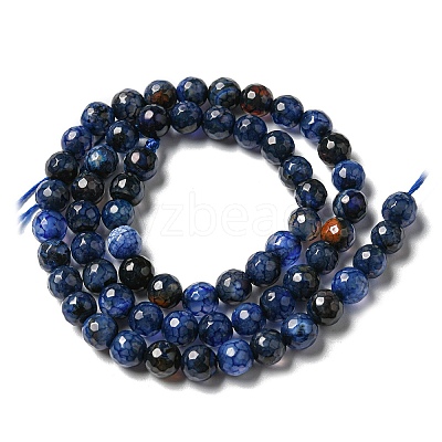 Natural Agate Beads Strands G-C082-A01-12-1