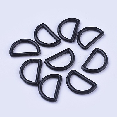 Plastic D Rings LS-KY-WH0018-02H-1
