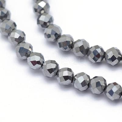 Terahertz Stone Beads Strands G-E411-15-3mm-1
