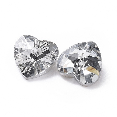 Romantic Valentines Ideas Glass Charms G030V14mm-32-1