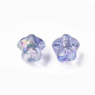 1-Hole Transparent Acrylic Buttons MACR-S373-129-C09-1