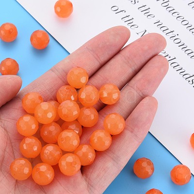 Imitation Jelly Acrylic Beads MACR-S373-97B-E05-1