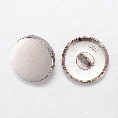 Alloy Shank Buttons BUTT-D054-11.5mm-05P-1