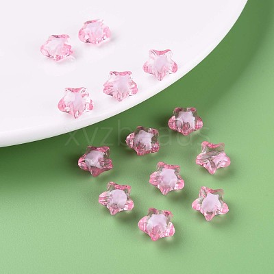 Transparent Acrylic Beads TACR-S152-01A-703-1
