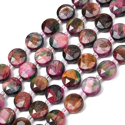 Natural Tiger Eye Beads Strands G-F812-C09-01B-1