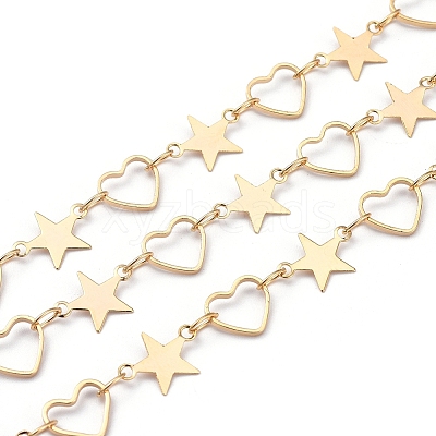 Handmade Brass Beaded Chains CHC-S002-02G-1