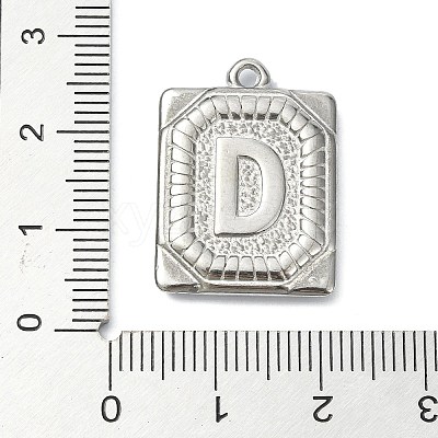 Anti-Tarnish 304 Stainless Steel Pendants STAS-U033-01P-D-1