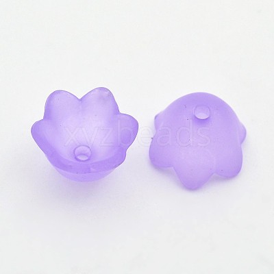Transparent Acrylic Beads FACR-R017-01-1