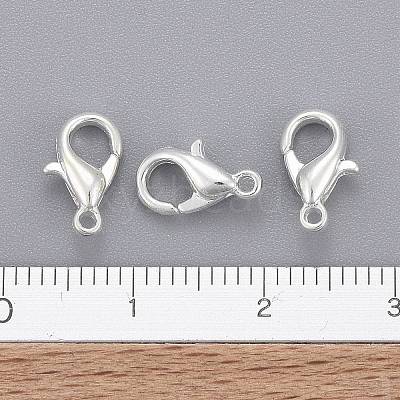 Zinc Alloy Lobster Claw Clasps E103-S-1