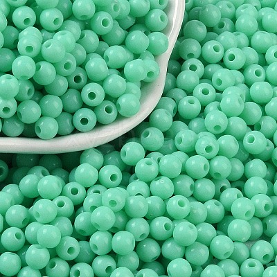 Opaque Acrylic Beads SACR-A007-01C-23-1