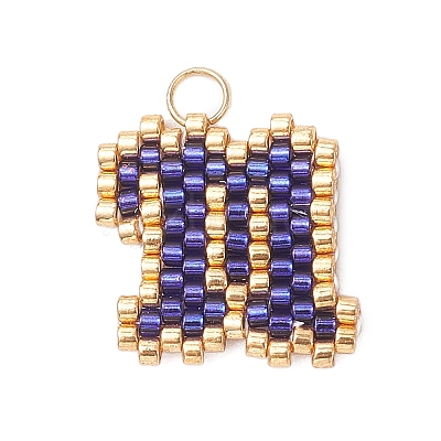 Handmade MIYUKI Seed Beads PALLOY-MZ00867-13-1