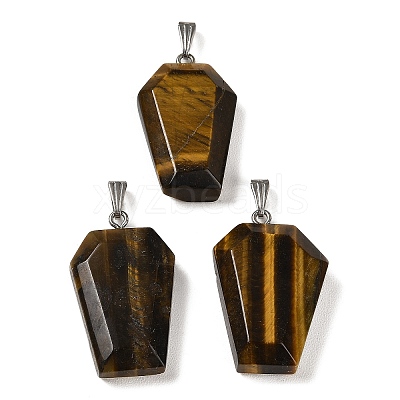 Natural Mixed Stone Pendants G-G004-06B-M01-1
