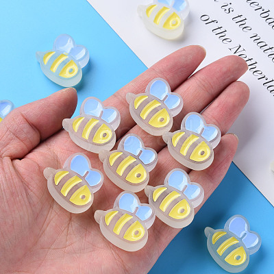 Transparent Acrylic Beads X-MACR-S374-06B-07-1