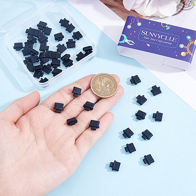 50Pcs TPU Mobile Anti-Dust Plugs FIND-SC0022-46A-1