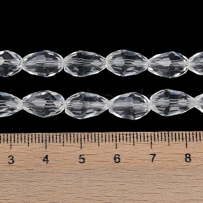Transparent Glass Beads Strands EGLA-N013-T6mm-D01-1