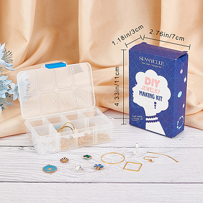 DIY Dangle Earring Making Kits DIY-SC0013-95-1