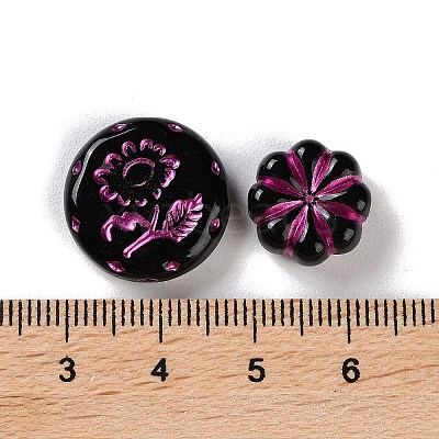 Opaque Acrylic Beads X1-MACR-L005-04C-1