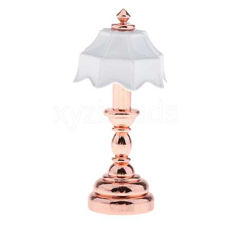 Alloy Miniature Table Lamp with Lampshade MIMO-PW0003-091-1