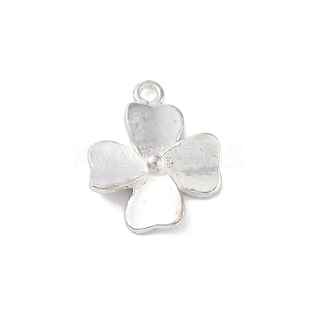 925 Sterling Silver Clover Charms STER-D301-02S-01-1