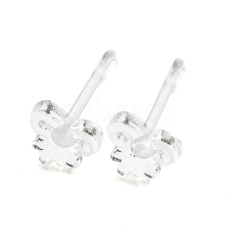 Resin Stud Earring Findings LS-X1-FIND-H046-09-1