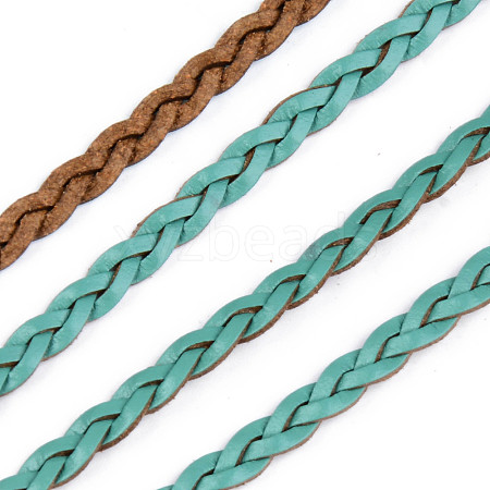 Braided PU Leather Cords LC-S018-10K-1