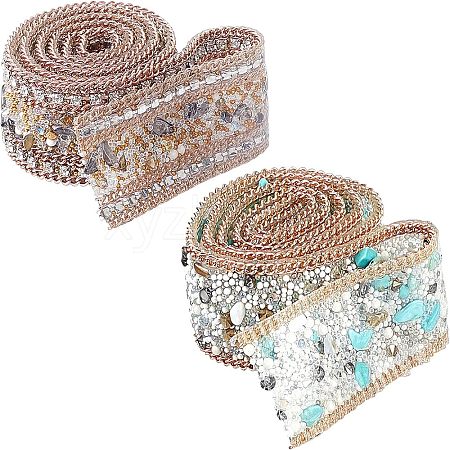 Hotfix Resin Rhinestone Tape DIY-FG0001-48-1