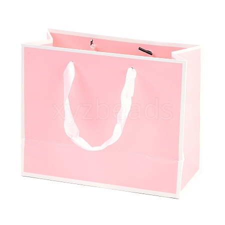 Rectangle Paper Bags with Rope Handles CARB-L011-02B-04-1