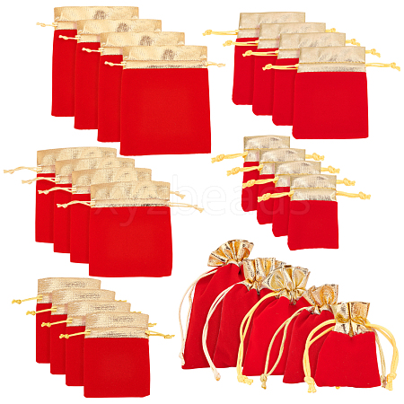 5 Style Velvet Packing Pouches TP-PH0001-16-1